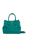 VITELLO DAINO FRONT POCKET WING TOTE