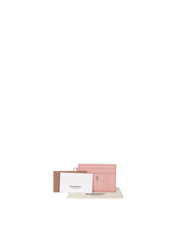 TB MONOGRAM CARD HOLDER