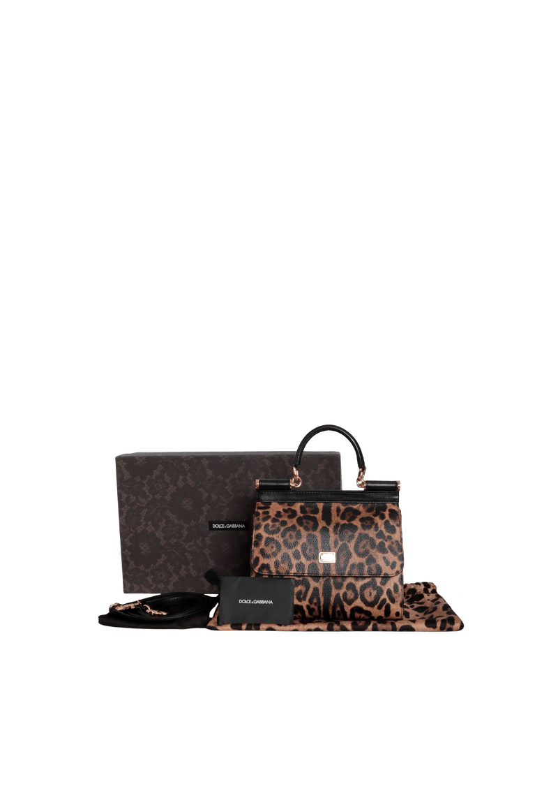 SMALL LEOPARD MISS SICILY BAG