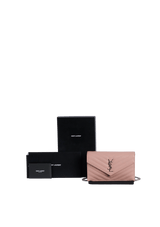 CASSANDRE ENVELOPE MATELASSÉ CHAIN WALLET