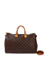 MONOGRAM SPEEDY 40 BANDOULIÈRE