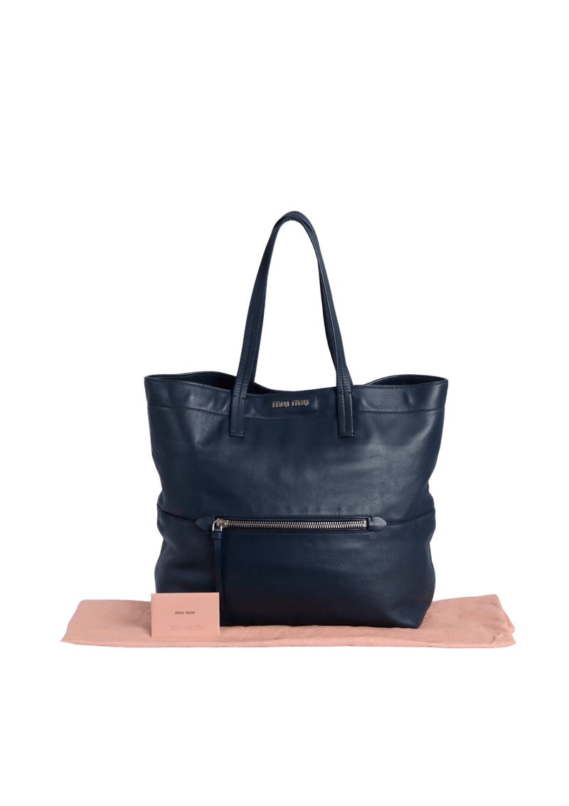 LEATHER TOTE BAG