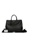 LARGE SAFFIANO LUX DOUBLE ZIP GALLERIA