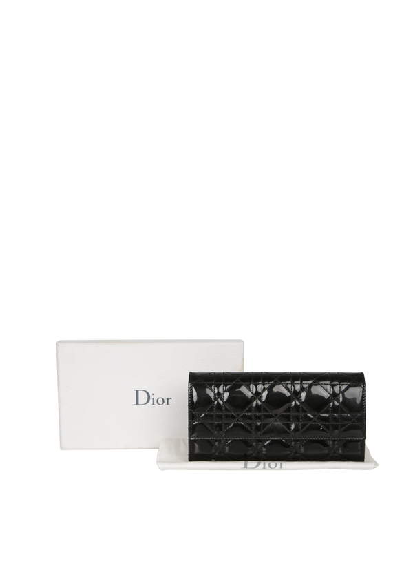 CANNAGE LADY DIOR CONTINENTAL WALLET