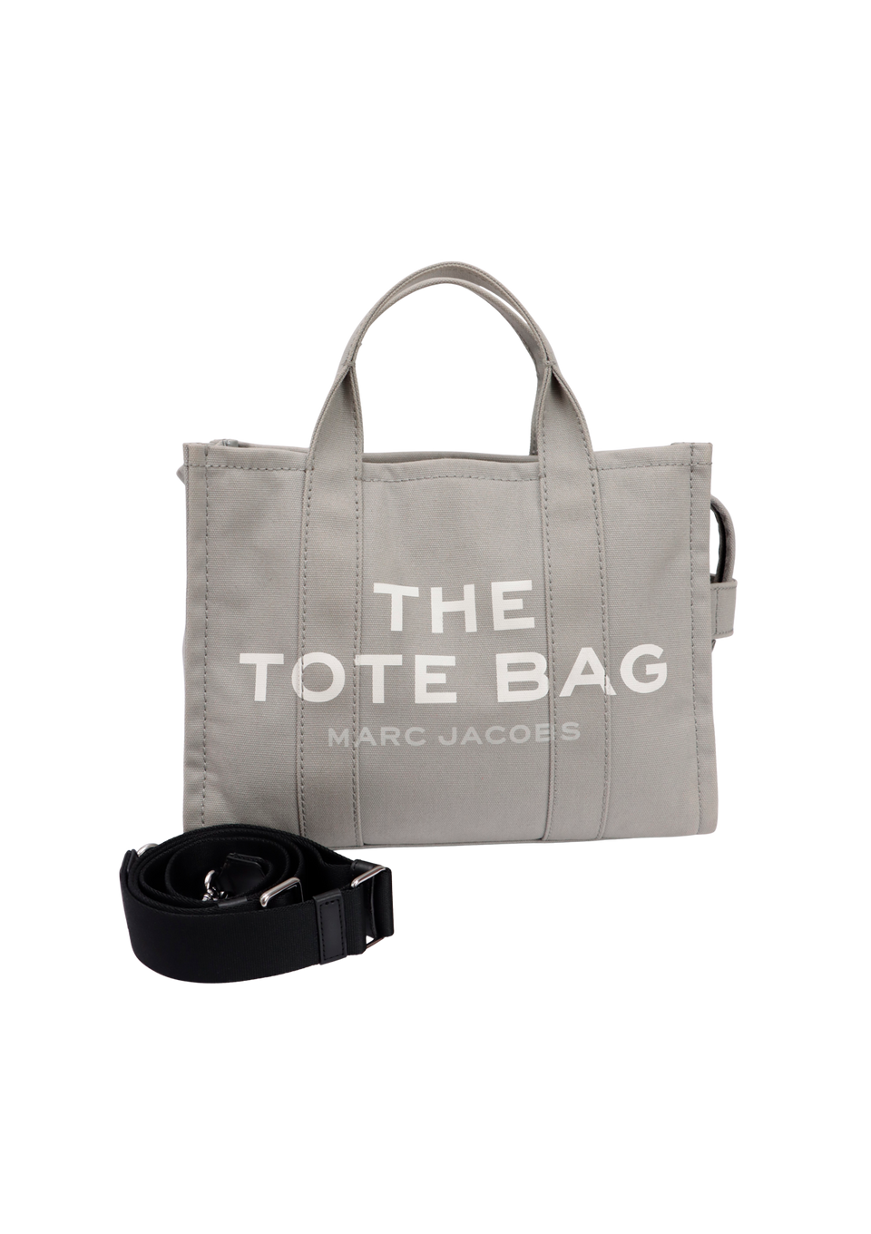 BOLSA MARC JACOBS THE TOTE BAG CINZA ORIGINAL – Gringa