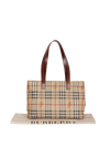 HAYMARKET CHECK TOTE