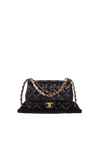 PEARL TWIST MINI SQUARE FLAP BAG