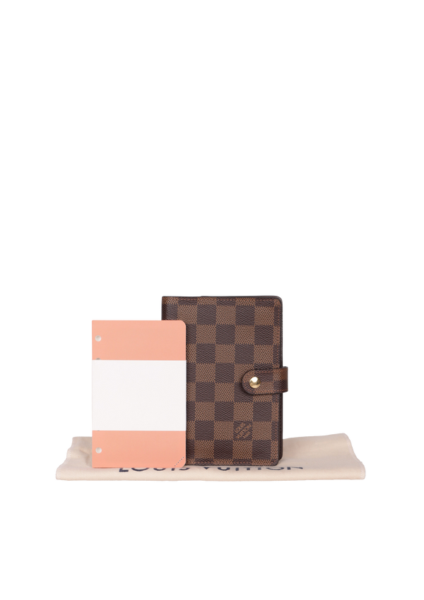 DAMIER ÉBÈNE AGENDA COVER PM