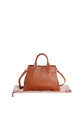 LEATHER SATCHEL BAG