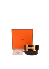 CROCODILE REVERSIBLE H BUCKLE BELT