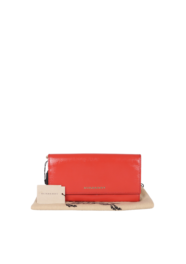 PATENT LEATHER WALLET