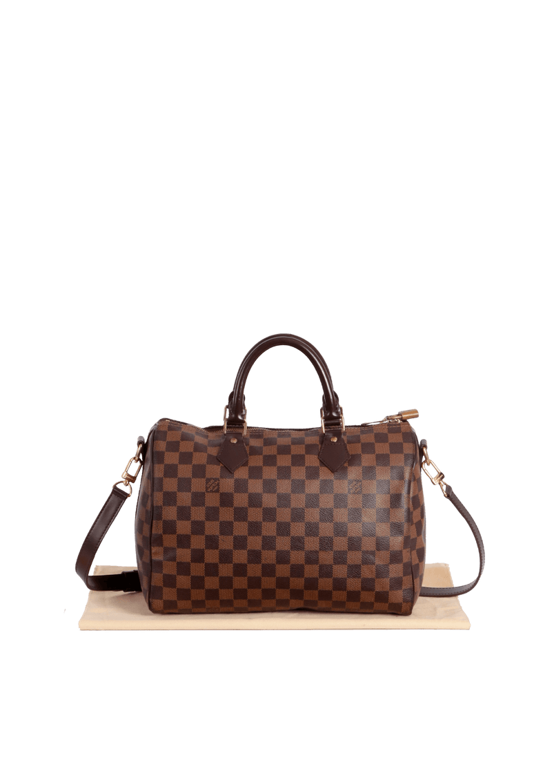 DAMIER ÉBÈNE SPEEDY 30 BANDOULIÈRE