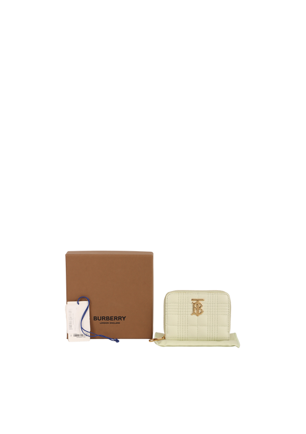 QUILTED ZIP CARD CASE