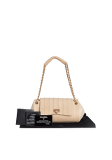 MADEMOISELLE LIGNE ACCORDION FLAP SHOULDER BAG