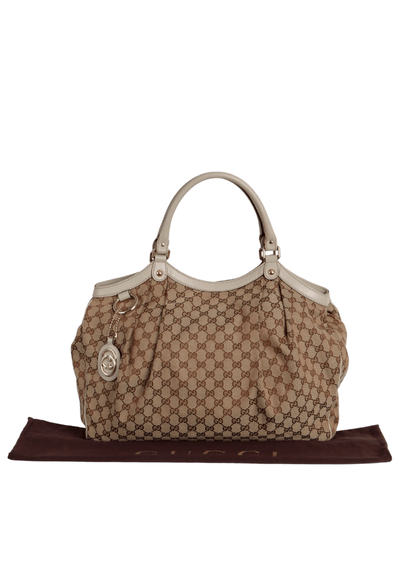 LARGE GG CANVAS SUKEY BAG