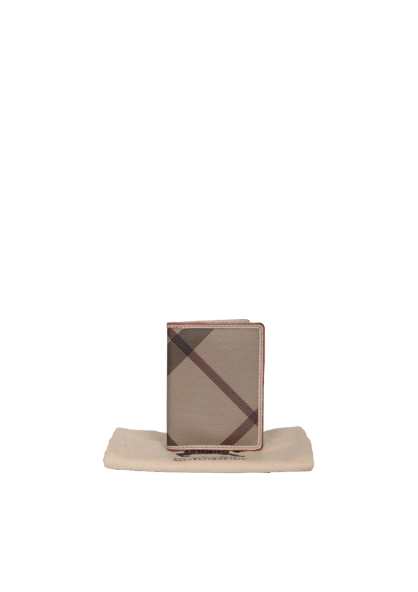 NOVA CHECK BIFOLD WALLET