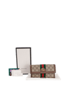 GG SUPREME OPHIDIA CONTINENTAL WALLET