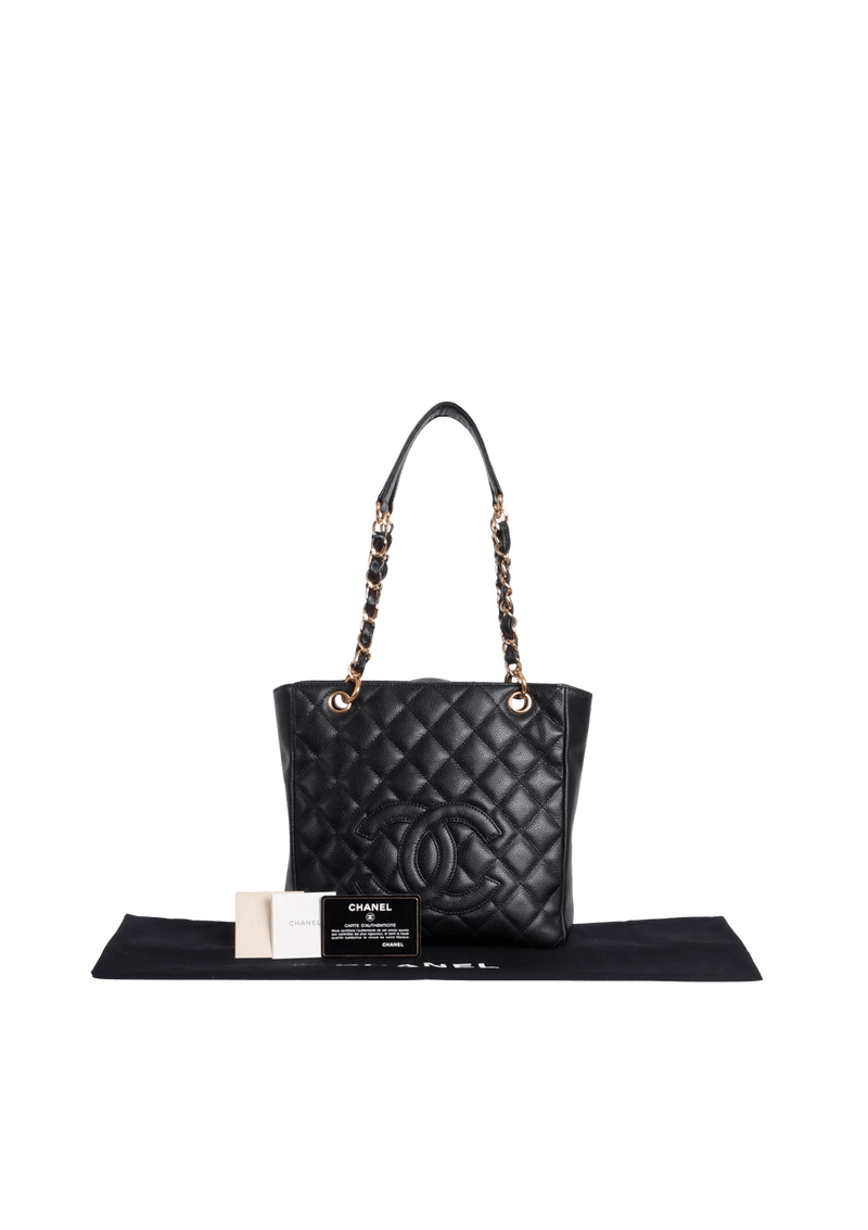 GRAND SHOPPING TOTE CAVIAR