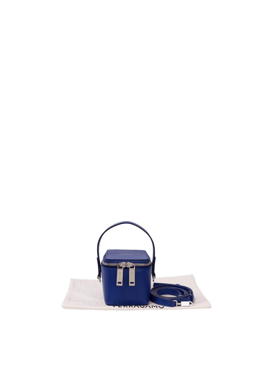 BOLSA SALVATORE FERRAGAMO CUBE BAG AZUL ORIGINAL – Gringa BOLSA SALVATORE FERRAGAMO CUBE BAG AZUL ORIGINAL – Gringa