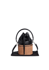 WICKER BAHIA BUCKET BAG