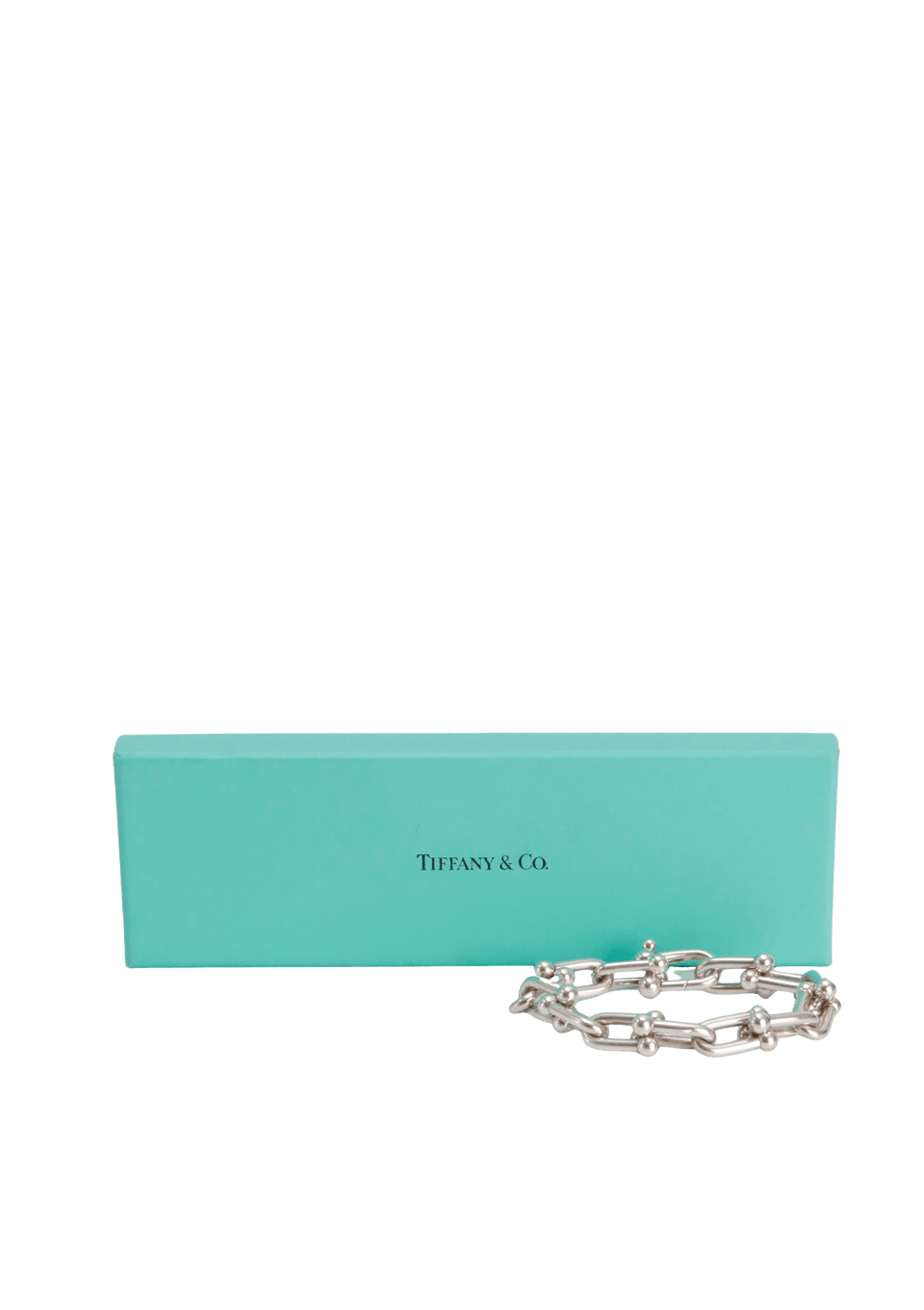 PULSEIRA TIFFANY & CO. HARDWEAR LINK BRACELET METALIZADO ORIGINAL