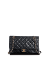 MEDIUM CLASSIC DOUBLE FLAP CAVIAR