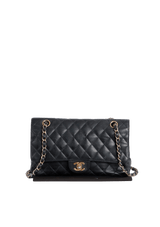 MEDIUM CLASSIC DOUBLE FLAP CAVIAR