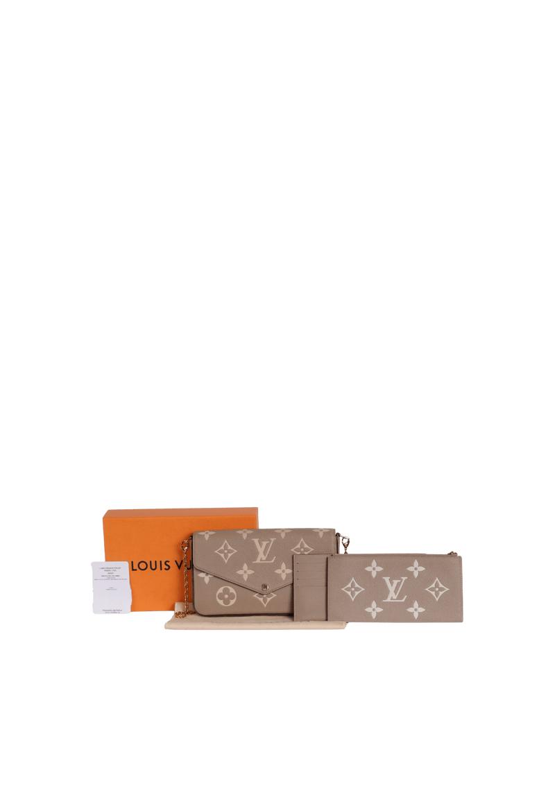 MONOGRAM GIANT EMPREINTE POCHETTE FÉLICIE