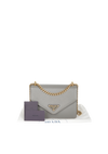 SAFFIANO TRIANGLE ENVELOPE CHAIN BAG