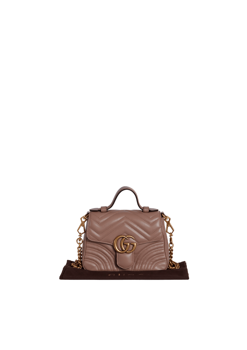 GG MARMONT MINI TOP HANDLE BAG