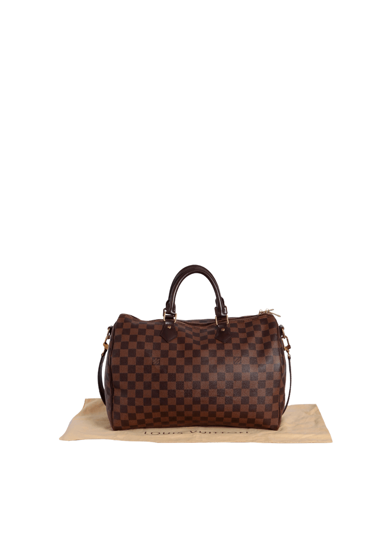 DAMIER ÉBÈNE SPEEDY 35 BANDOULIÈRE