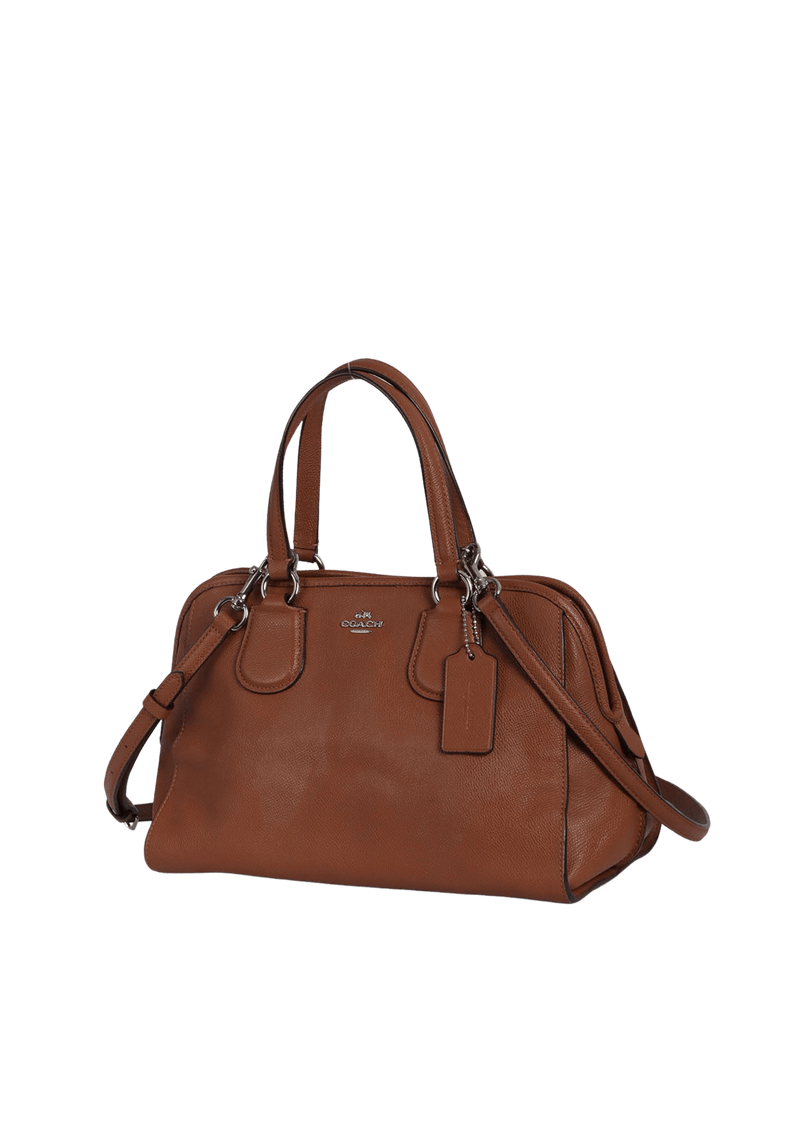 LEATHER SATCHEL BAG