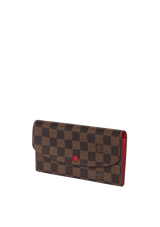 DAMIER ÉBÈNE EMILIE WALLET