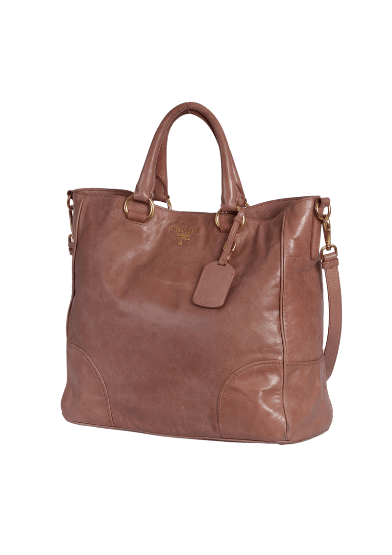 VITELLO SHINE SATCHEL BAG