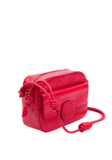 BOLSA ESSENTIALS EM COURO TRANSVERSAL