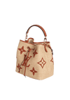 RAFFIA MONOGRAM NÉONOÉ MM