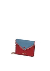 HEART MADRAS POUCH