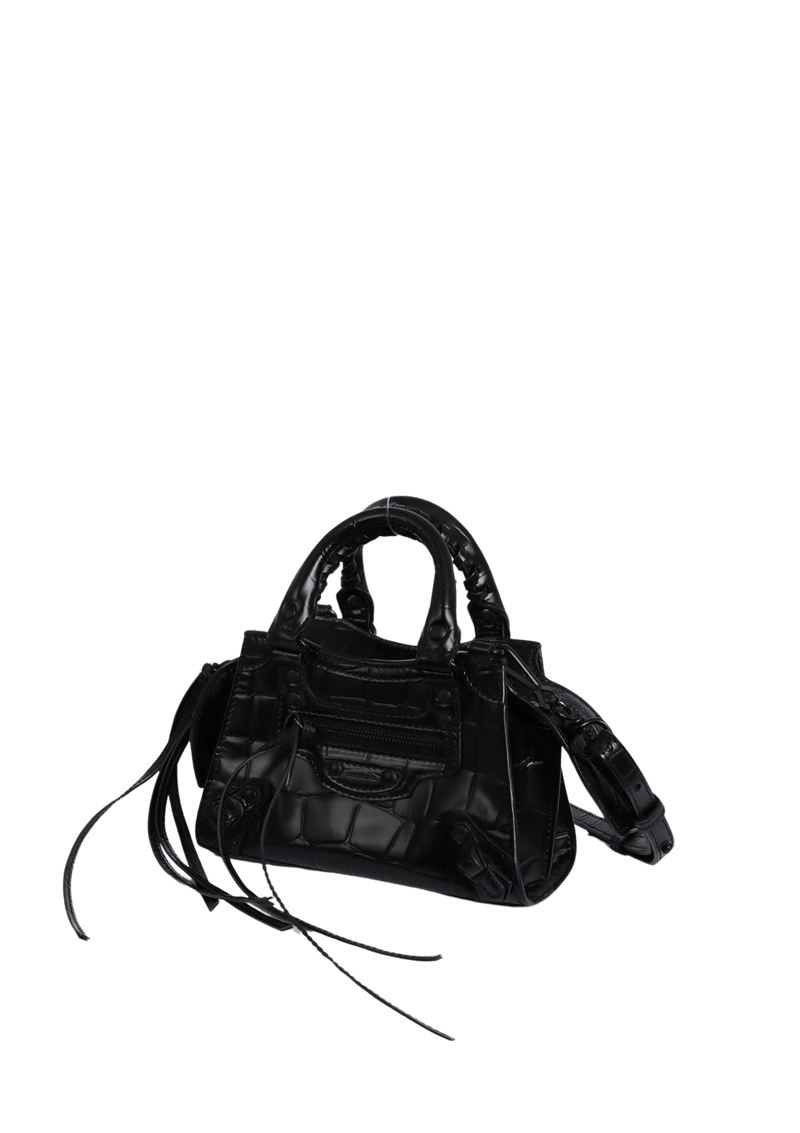 MINI NEO CLASSIC CROCO EMBOSSED BAG