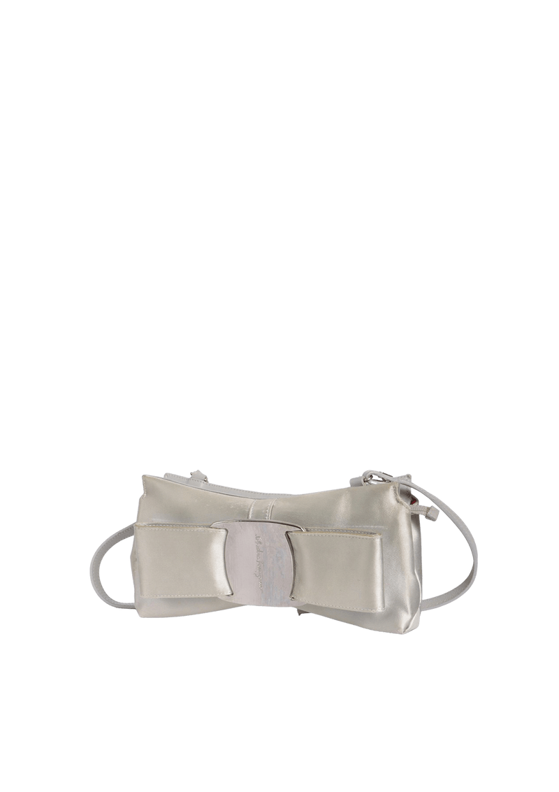 SATIN VARA BOW BAG