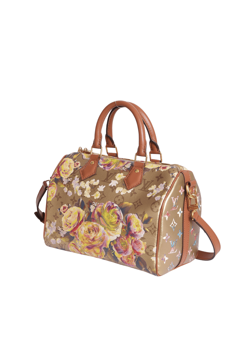 LIMITED EDITION FLORAL SPEEDY 25 BANDOULIÈRE