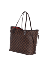 DAMIER ÉBÈNE NEVERFULL MM W/ POUCH