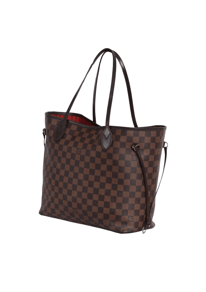 DAMIER ÉBÈNE NEVERFULL MM W/ POUCH