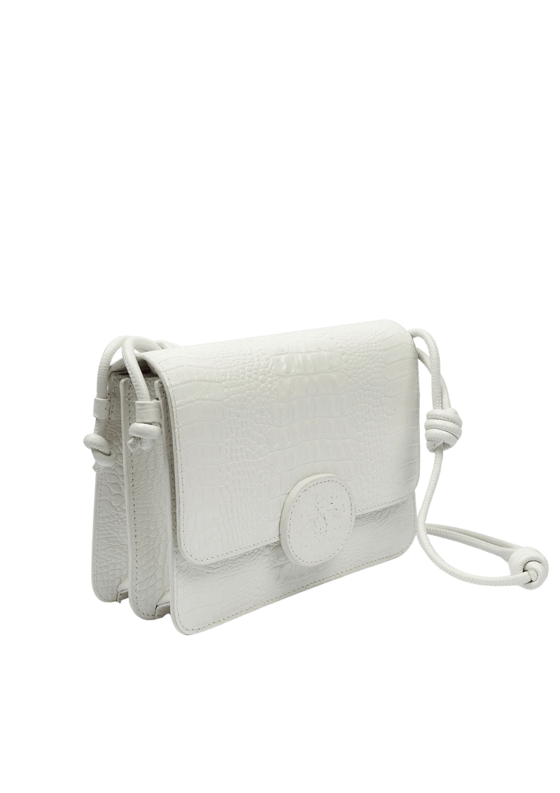 BOLSA ESSENTIALS CLÁSSICA EM COURO NATURAL TIRACOLO