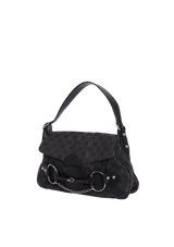 GG CANVAS HORSEBIT BAG