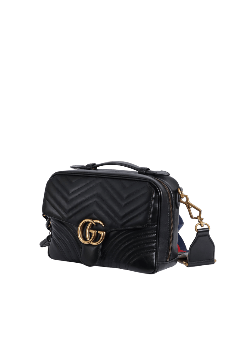 GG MARMONT SMALL TOP HANDLE BAG