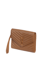 CASSANDRE MATELASSÉ FLAP POUCH