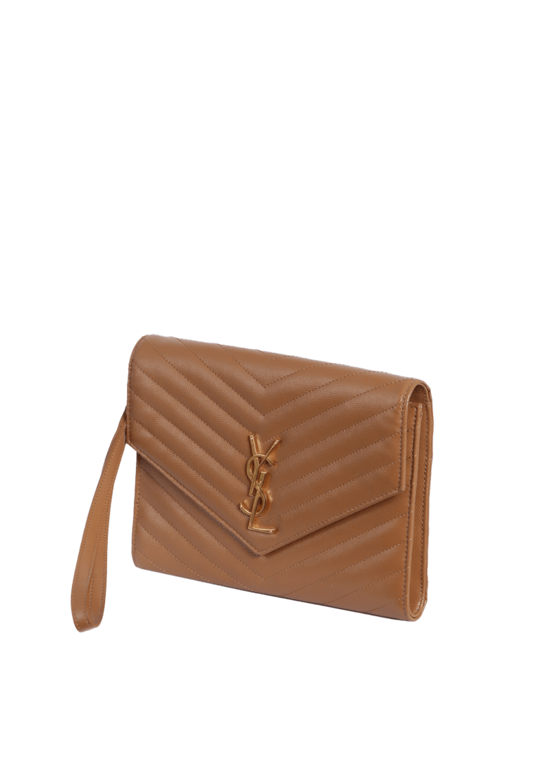 CASSANDRE MATELASSÉ FLAP POUCH