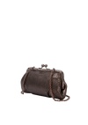 METALLIC KISS LOCK BAG