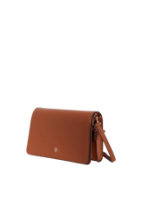 LEATHER FLAP BAG