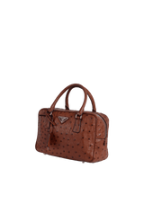 OSTRICH BAULETTO BAG